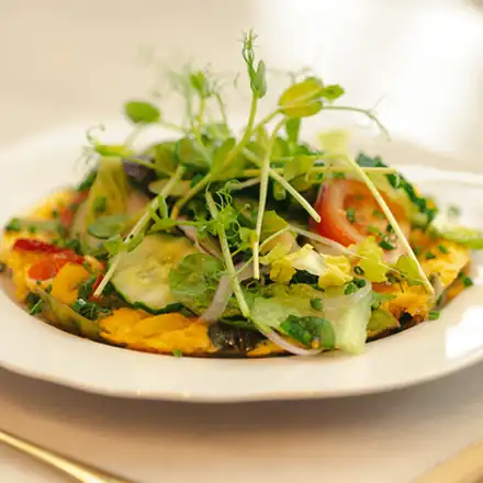 Omlet na słono